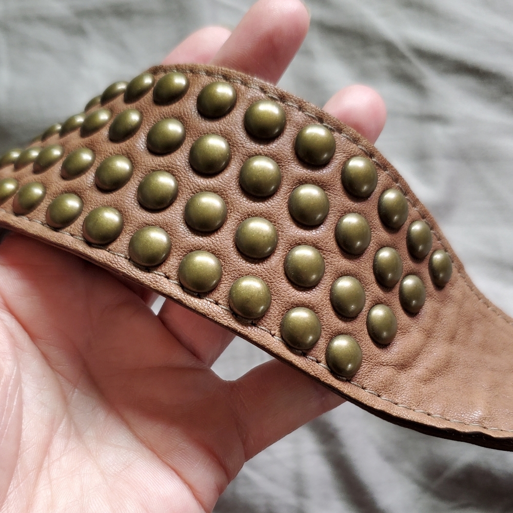 Bryna Nicole Brown studded Handbag - Picture 3 of 6